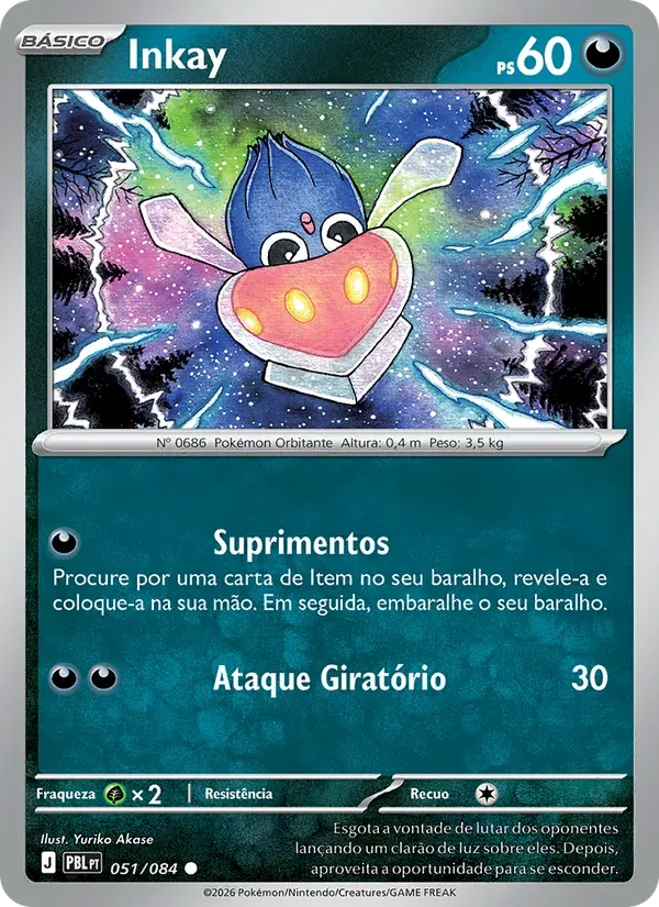 Inkay 051/84 Escuridão Absoluta
