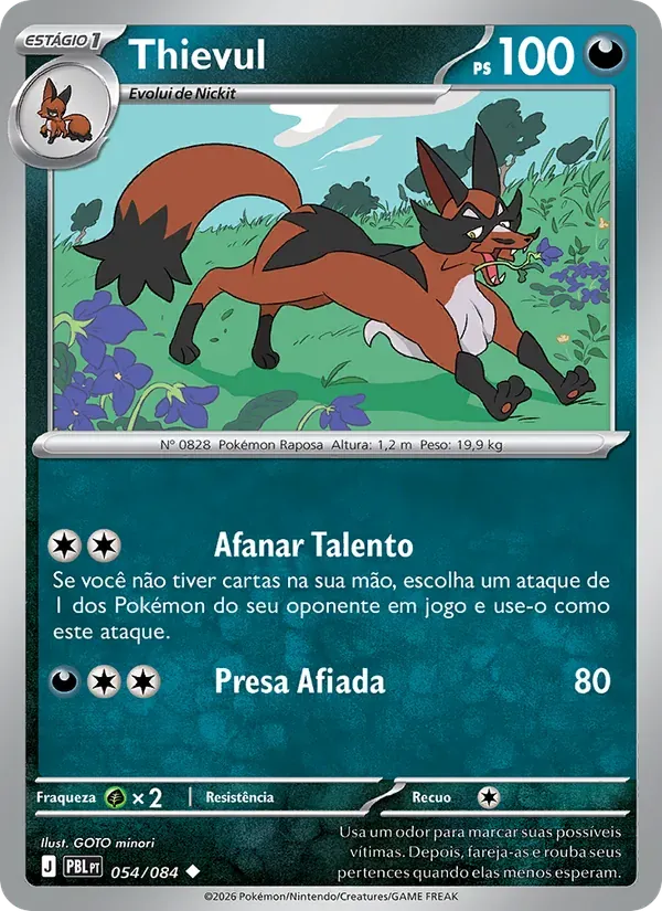 Thievul 054/84 Escuridão Absoluta