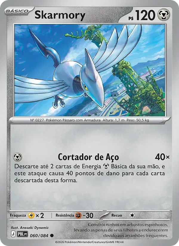 Skarmory 060/84 Escuridão Absoluta