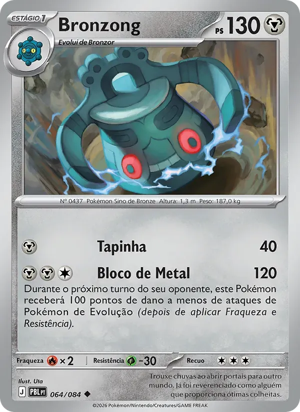 Bronzong 064/84 Escuridão Absoluta