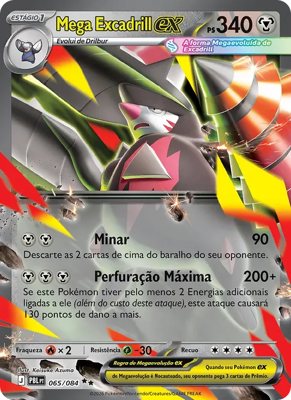 Mega Excadrill ex 065/84 Escuridão Absoluta
