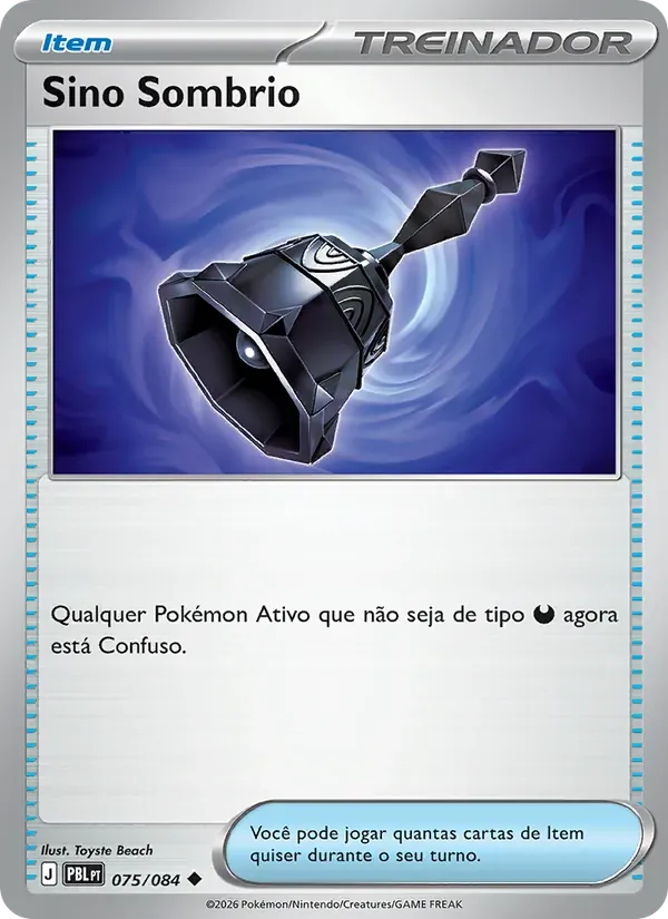 Sino Sombrio 075/84 Escuridão Absoluta