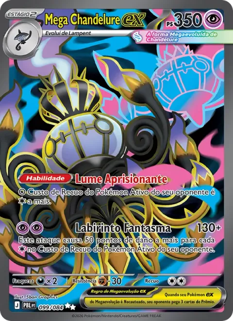 Mega Chandelure ex 099/84