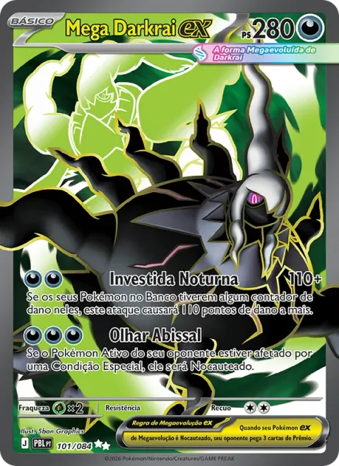 Mega Darkrai ex 101/84