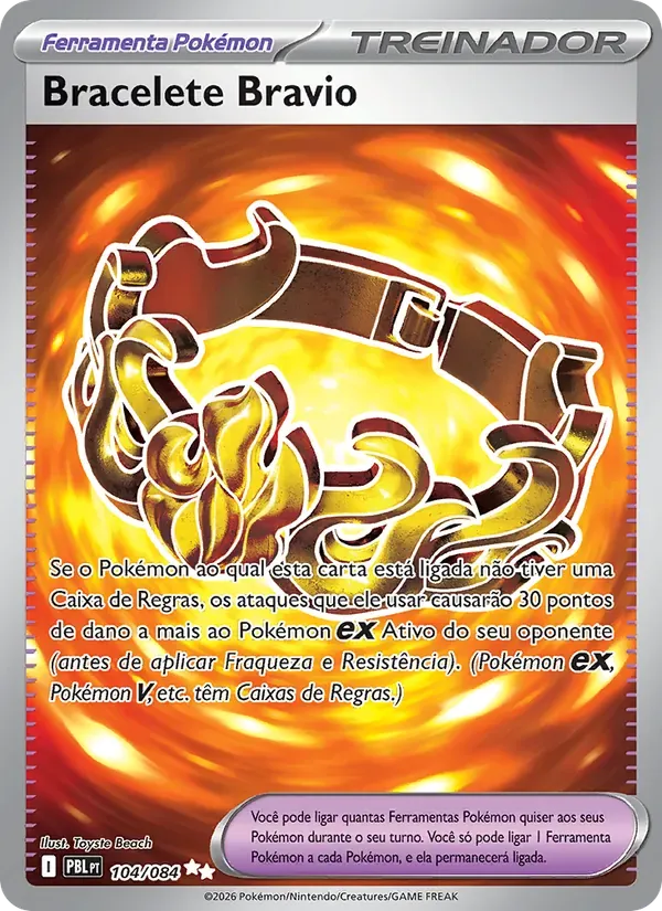 Bracelete Bravio 104/84 Escuridão Absoluta