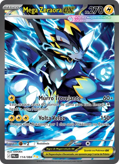 Mega Zeraora ex 114/84