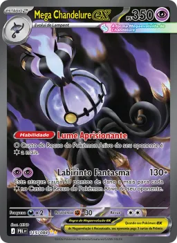 Mega Chandelure ex 115 Escuridão Absoluta