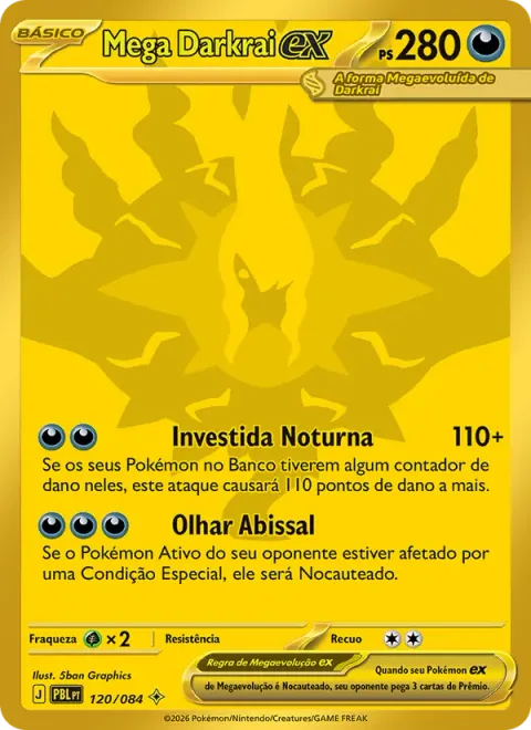Mega Darkrai ex 120/84