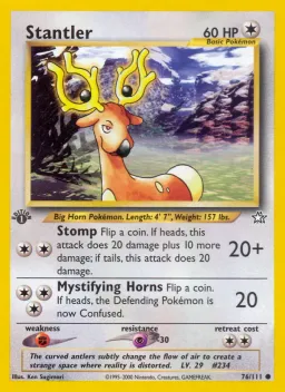 Stantler 76 Neo Genesis