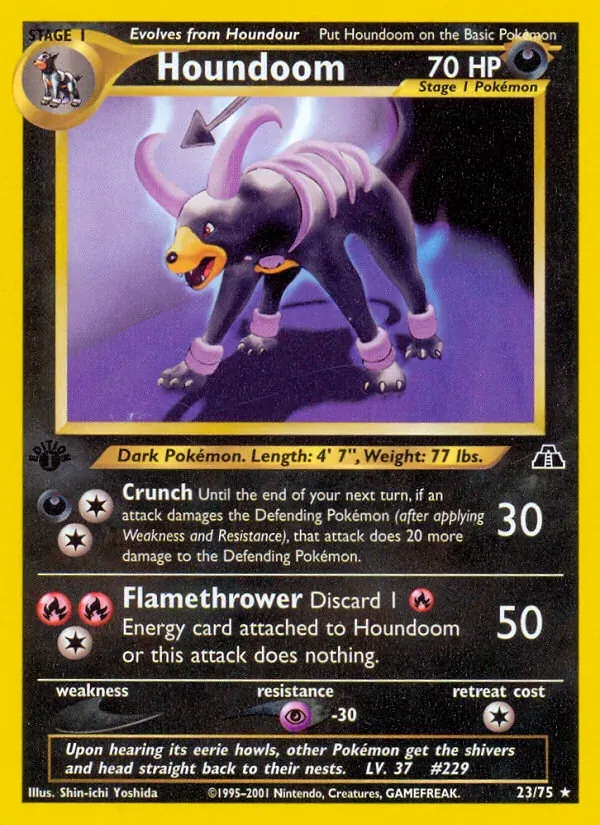 Houndoom 23/75 Neo Discovery