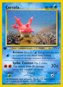 Corsola 37 Neo Discovery