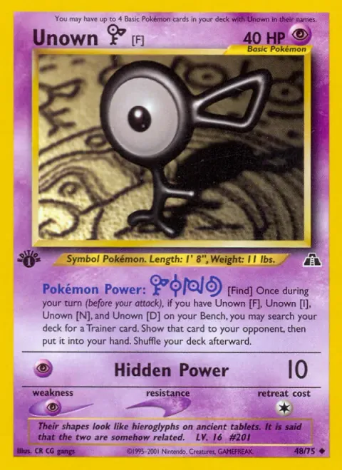 Unown [F] 48/75