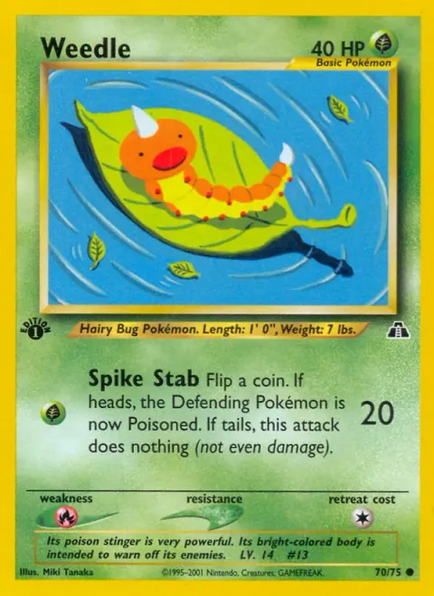 Weedle 70/75