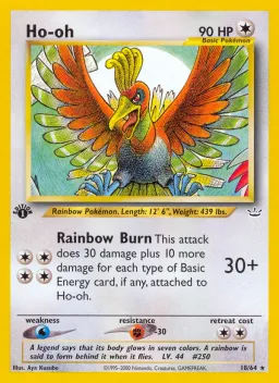 Ho-oh 18 Neo Revelation