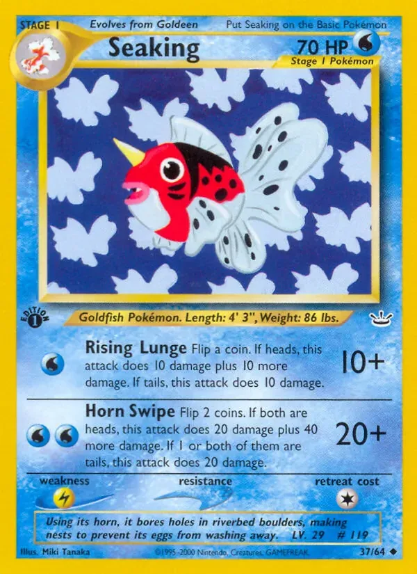 Seaking 37/64 Neo Revelation