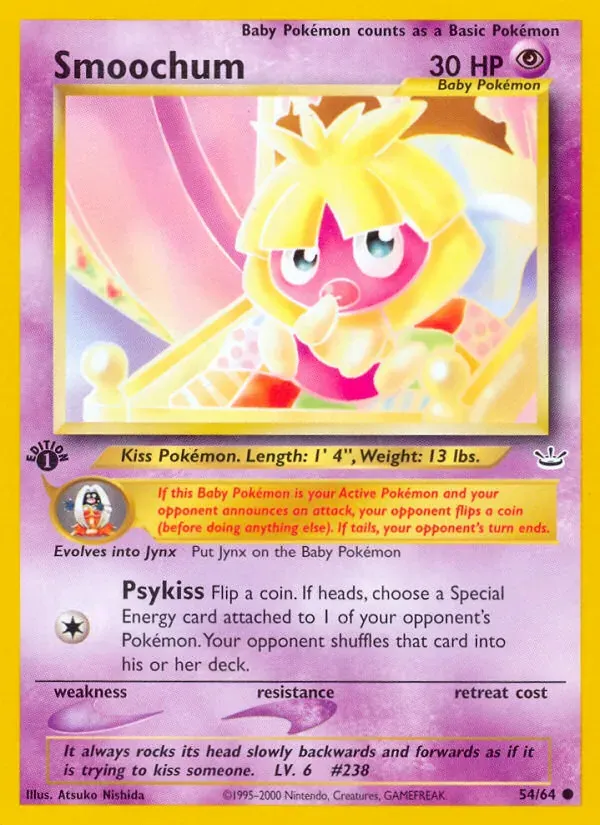 Smoochum 54/64 Neo Revelation