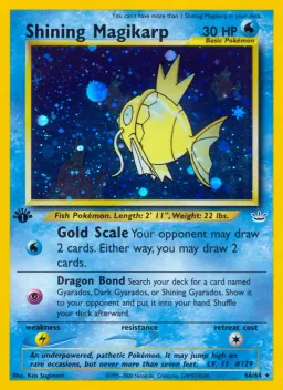 Shining Magikarp 66 Neo Revelation