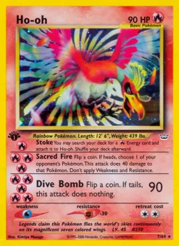 Ho-oh 7 Neo Revelation