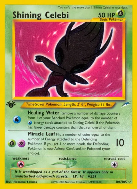 Shining Celebi 106/105