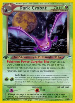 Dark Crobat 2 Neo Destiny
