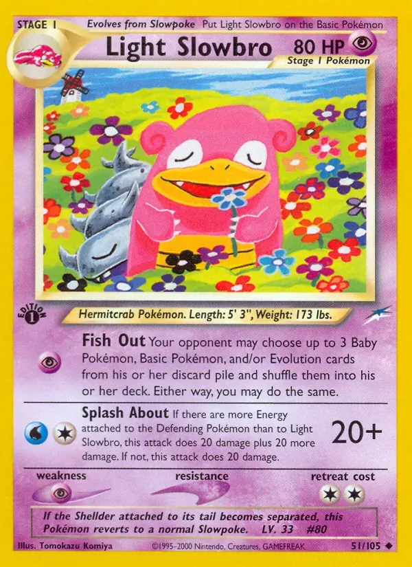 Light Slowbro 51/105 Neo Destiny