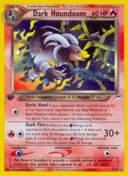 Dark Houndoom 7 Neo Destiny