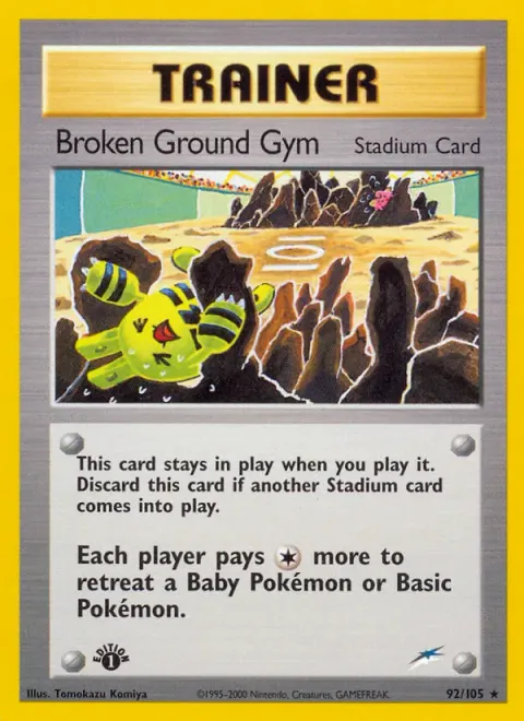 Broken Ground Gym 92/105
