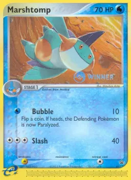 Marshtomp 11 Nintendo Black Star Promos