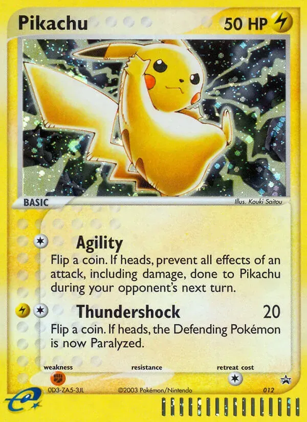 Pikachu 12/40 Nintendo Black Star Promos