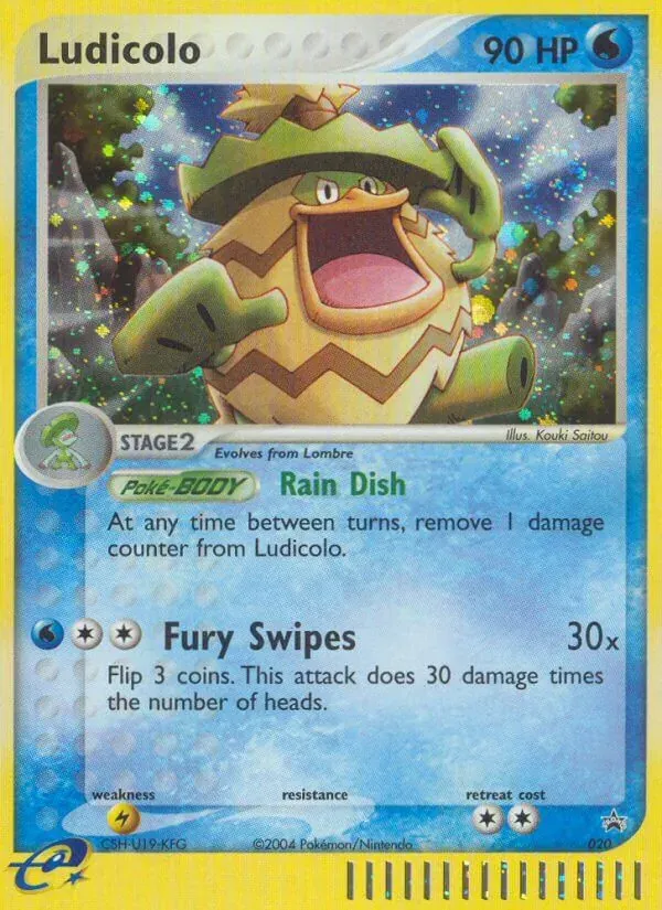 Ludicolo 20/40 Nintendo Black Star Promos