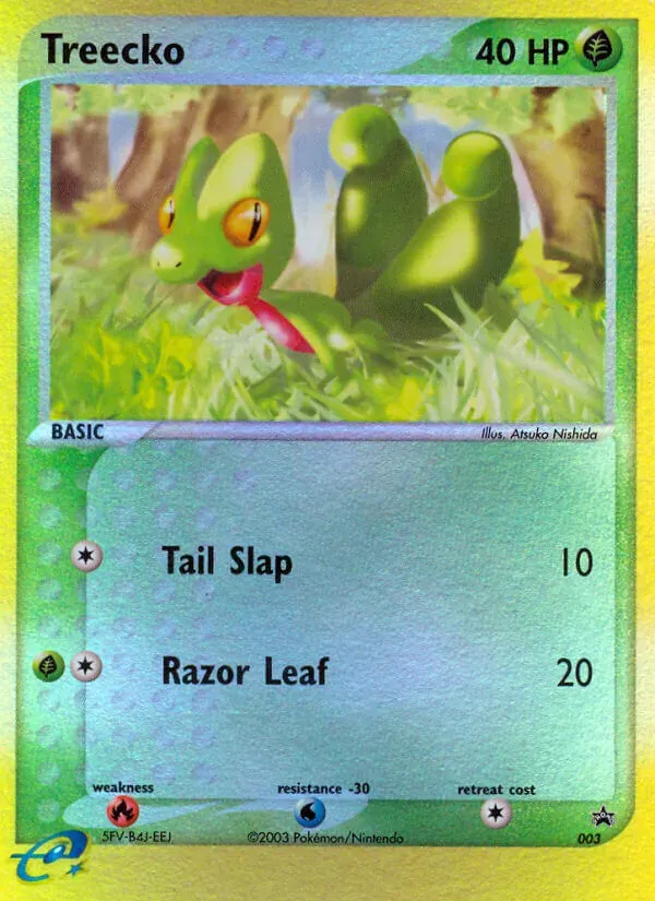 Treecko 3/40 Nintendo Black Star Promos