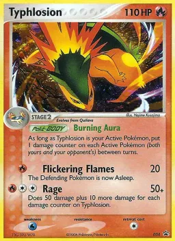 Typhlosion 34 Nintendo Black Star Promos