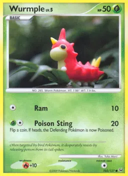Wurmple 103 Platinum