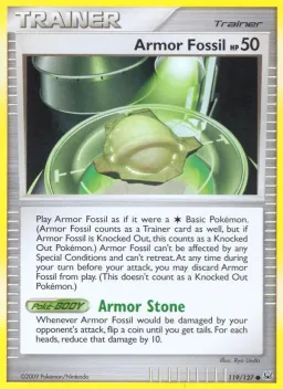 Armor Fossil 119 Platinum