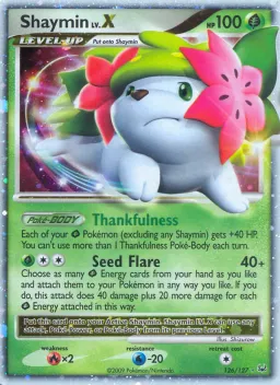 Shaymin LV.X 126 Platinum