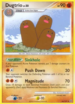 Dugtrio 24 Platinum