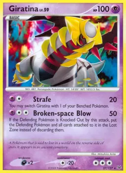 Giratina 27 Platinum