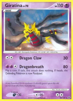 Giratina 28 Platinum