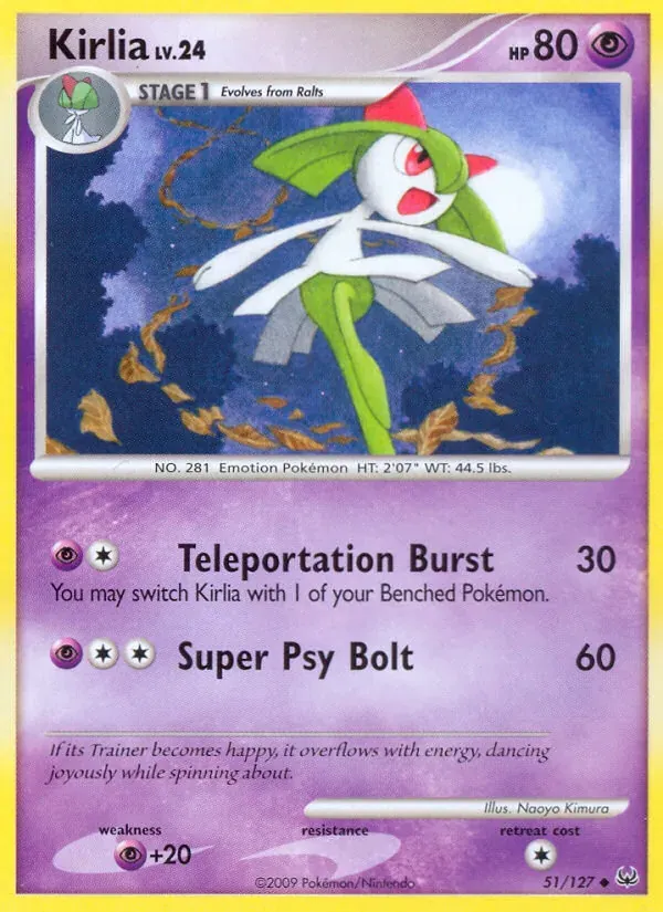 Kirlia 51/127 Platinum