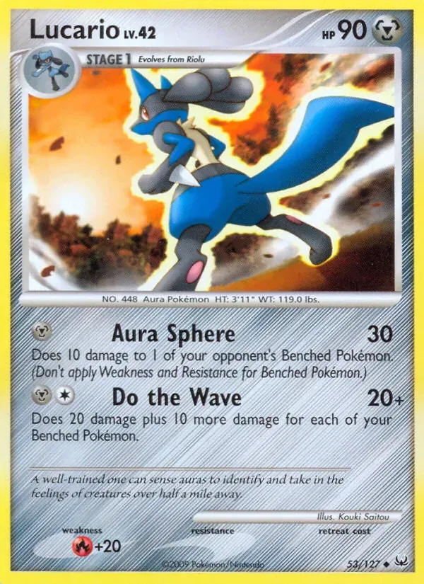 Lucario 53/127 Platinum