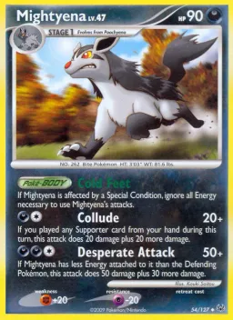 Mightyena 54 Platinum