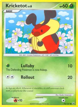 Kricketot 78 Platinum