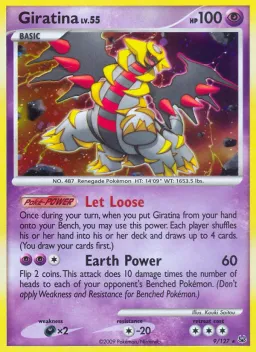 Giratina 9 Platinum