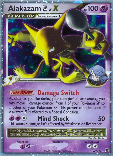Alakazam E4 LV.X 103/111