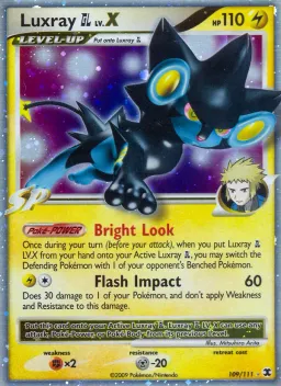 Luxray GL LV.X 109 Rising Rivals
