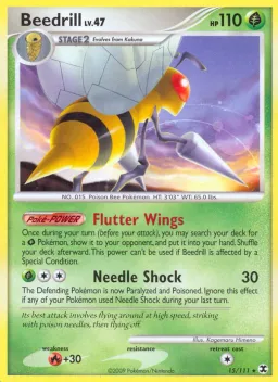 Beedrill 15 Rising Rivals