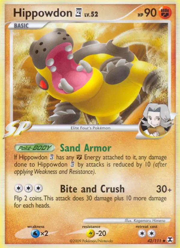 Hippowdon E4 42/111 Rising Rivals