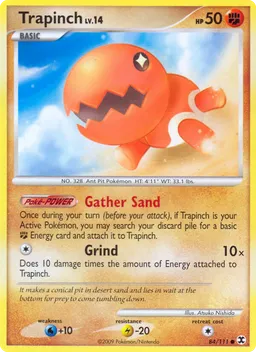 Trapinch 84 Rising Rivals