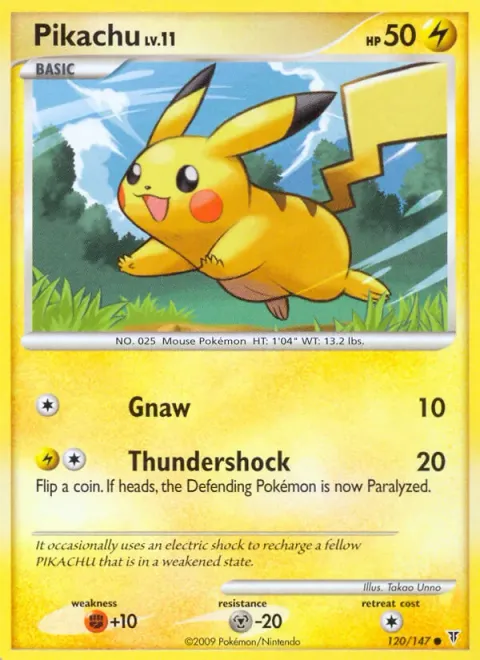 Pikachu 120/147