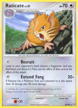 Raticate 29 Arceus